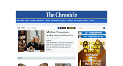 Desktop Screenshot of chroniclenewspaper.com